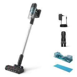 ASPIRAPOLVERE SCOPA ELETTRICA BATTE PHILIPS XC3131/01 CON LAVAPAVIMENTO
