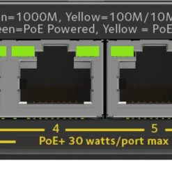 SWITCH NTG S308EP ETHERNET SMART MANAGED PLUS POE+ 8 PORTE POE+ 62W