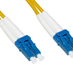CAVO FIBRA OTTICA 2 MT LC/LC SINGLEMODE DUPLEX 9/125 OS2
