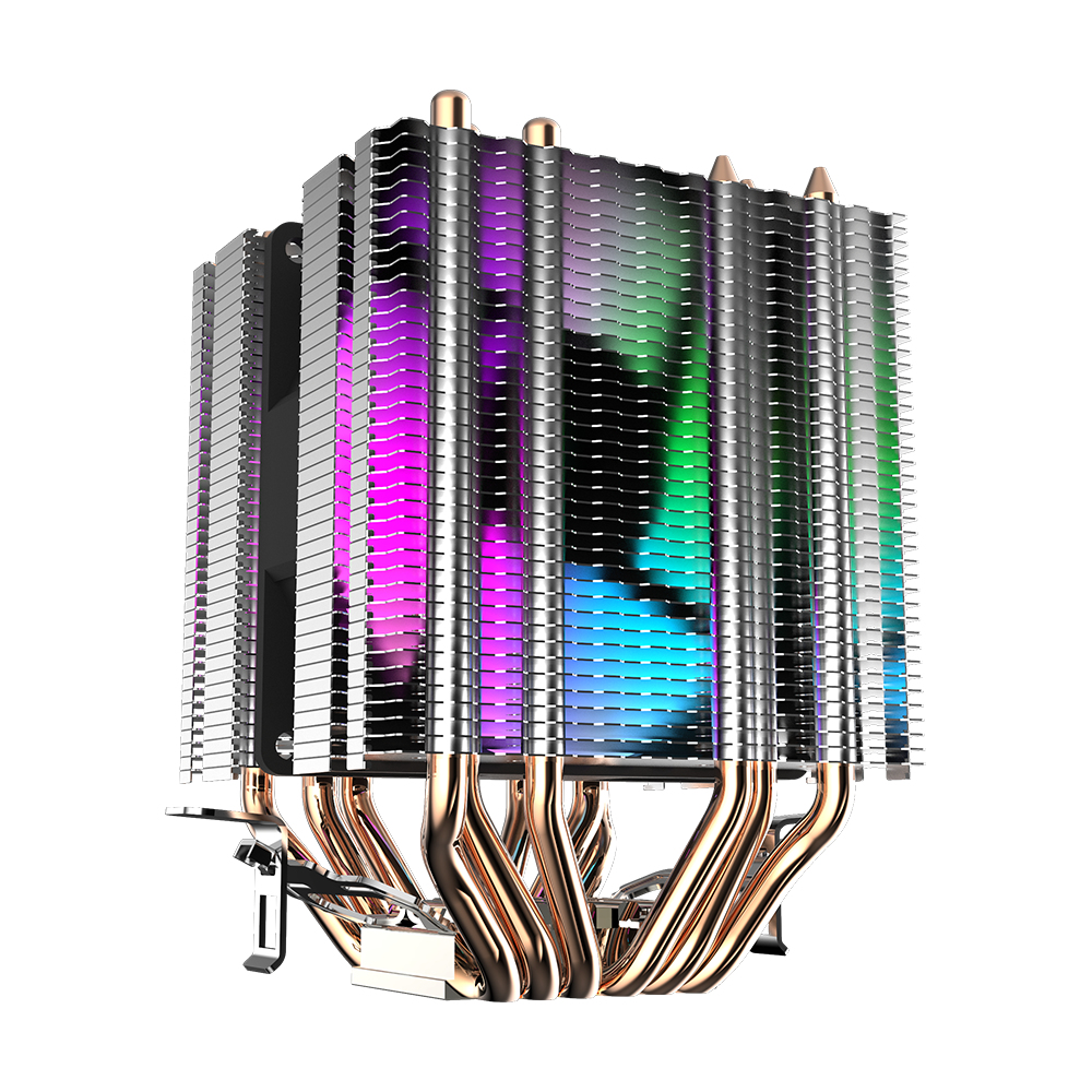 VENTOLA BLIZZARD MINI DUAL TOWER RGB 90MM LGA 1151>2011 AMD AM3>AM4