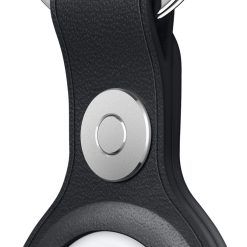 AIRTAG CUSTODIA PELLE APPLE MIDNIGH T