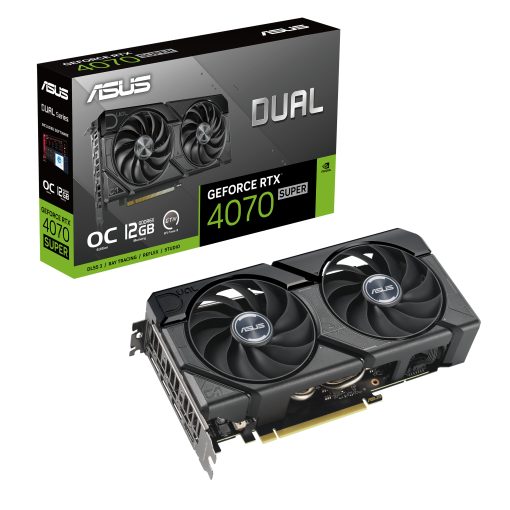 VGA ASUS DUAL-RTX4070S-O12G-EVO NVIDIA PCIE 4.0 12GDDR6X HDMI