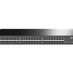 SWITCH 48P GIGABIT RJ45PORTS 1U 19- INCK RACK MOUNTABLE STEEL CASE