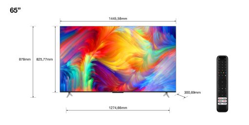 TV 65 TCL 4K UHD GOOGLE TV DVBT2 DVBTS2 SMART