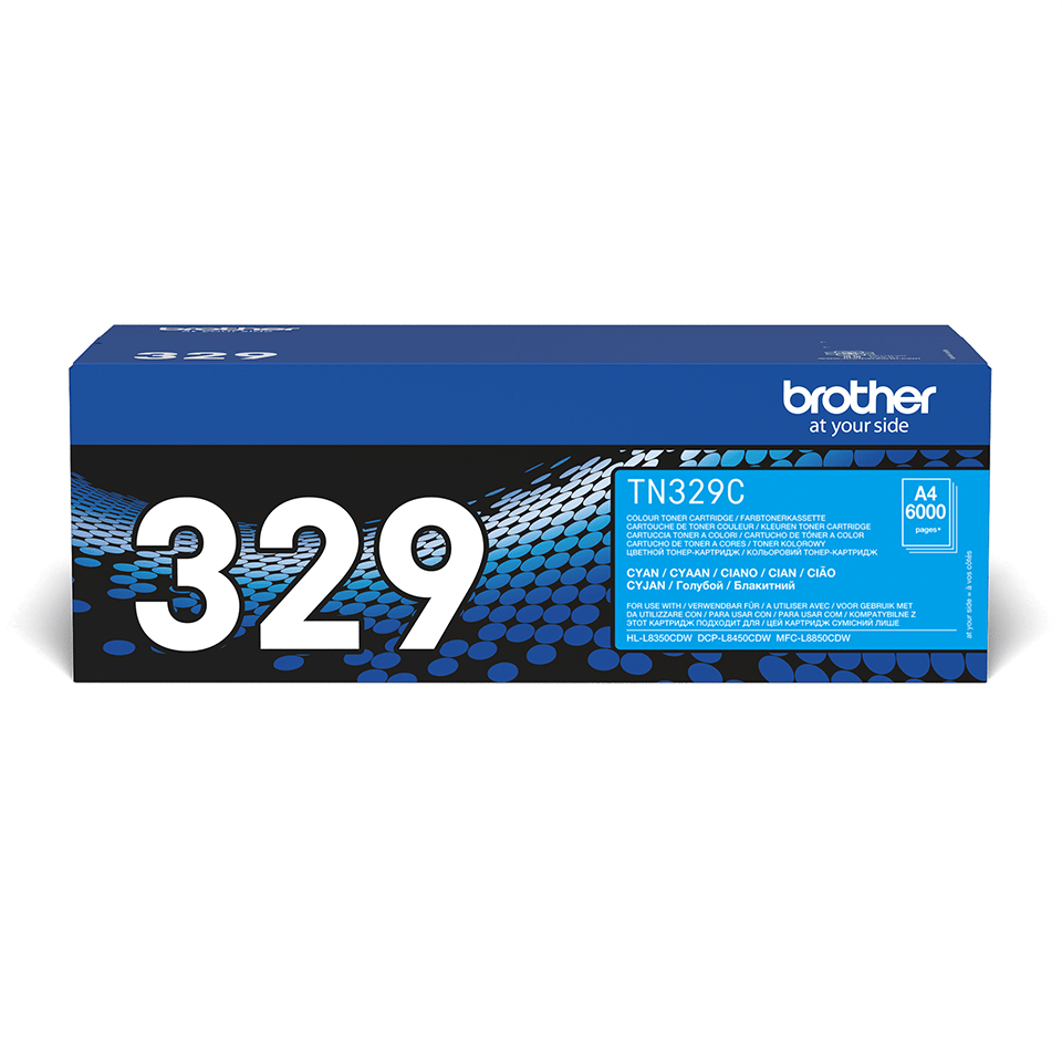 TONER BROTHER TN329C CIANO PER HL L8350CDW (6.000PG)